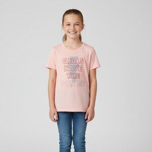 GIRLS HAVE THE POWER Graphic Tee – Youth Large (10/12)
